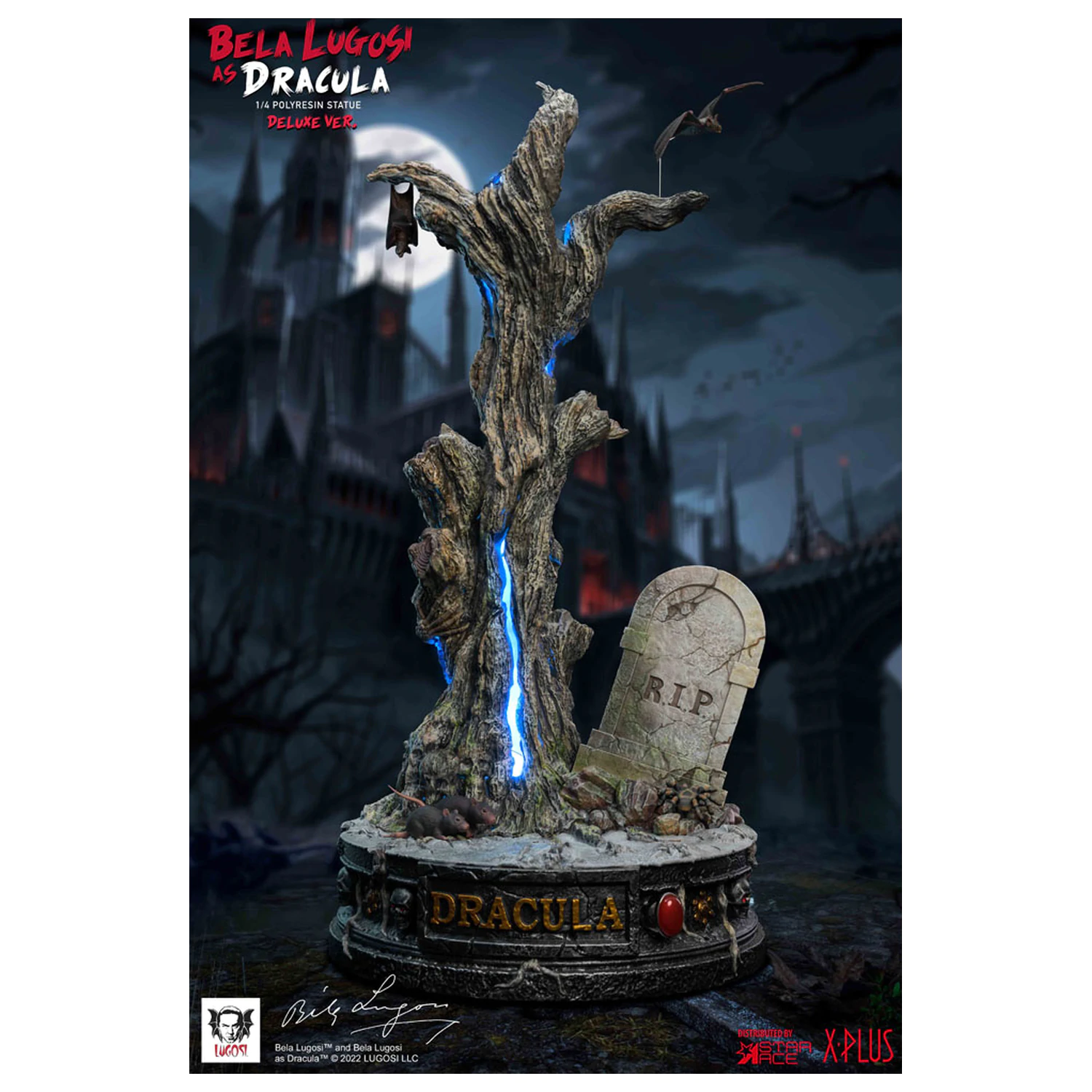 Dracula (1931) Socha ve velkém měřítku 1/4 Bela Lugosi as Dracula Deluxe Version 60 cm fotografii produktu