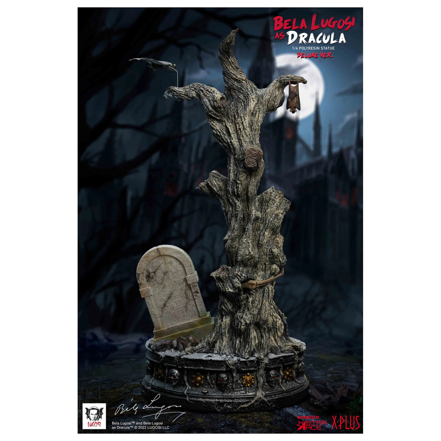 Dracula (1931) Socha ve velkém měřítku 1/4 Bela Lugosi as Dracula Deluxe Version 60 cm fotografii produktu