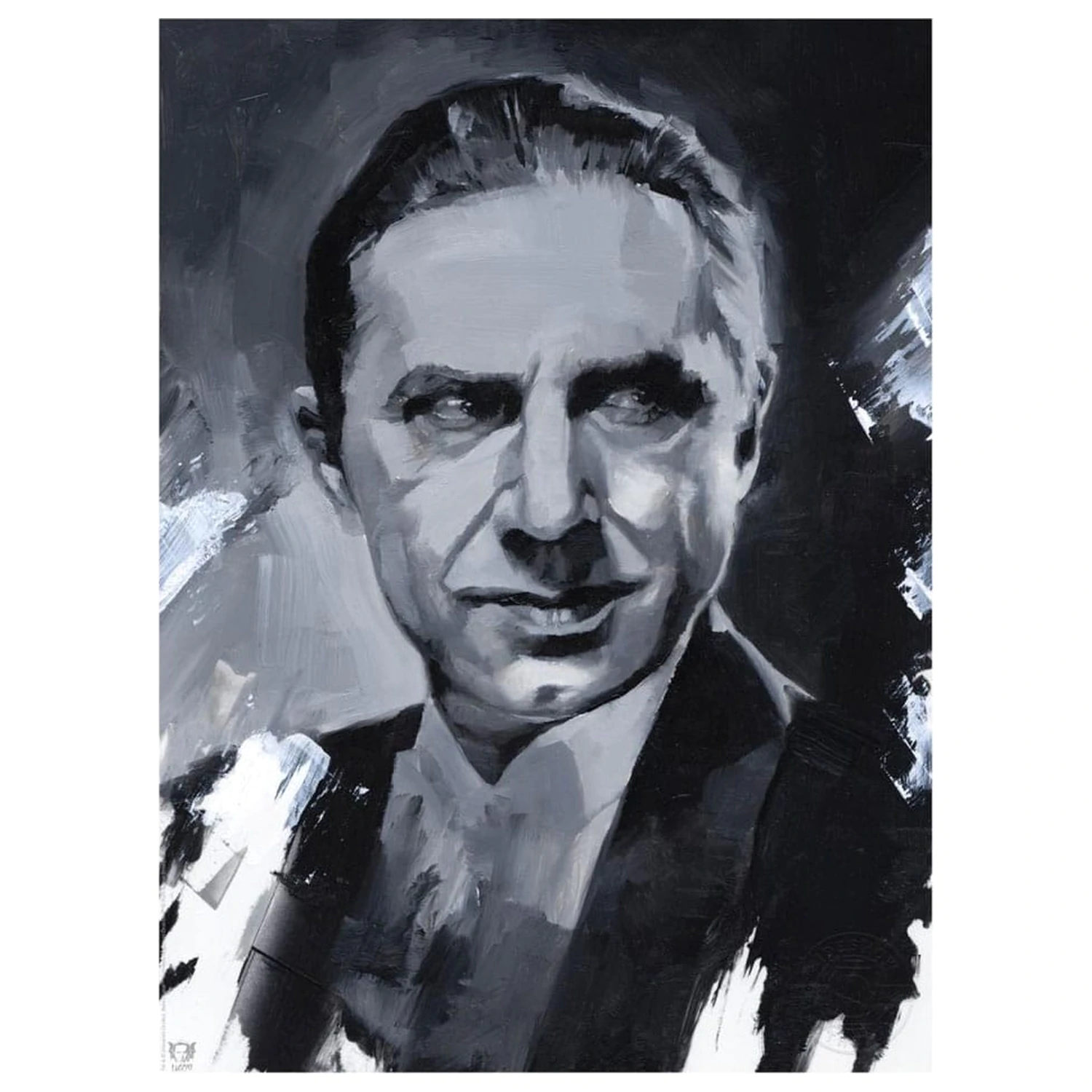 Dracula Art Print Dracula od Chrise Valentinea 41 x 31 cm - nezarámovaný fotografii produktu