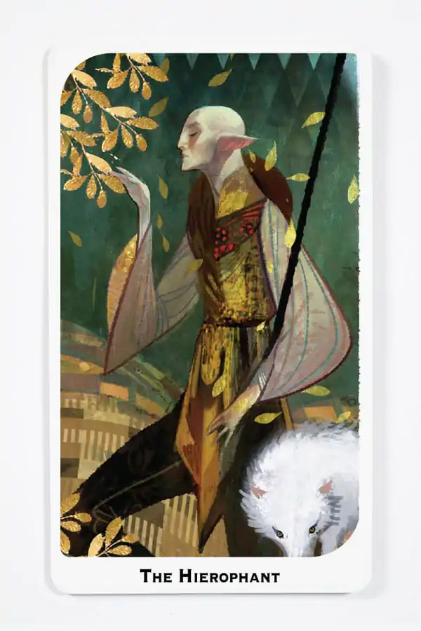 Dragon Age Socha Solas the Hierophant Tarot 14 cm fotografii produktu