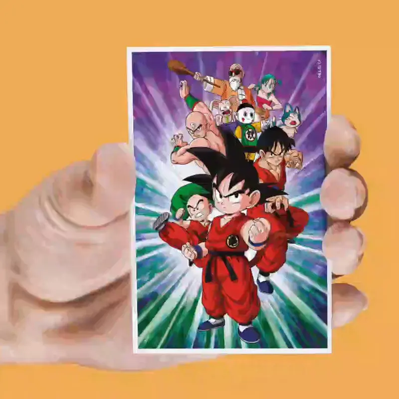 Sada 4 magnetů Dragon Ball fotografii produktu