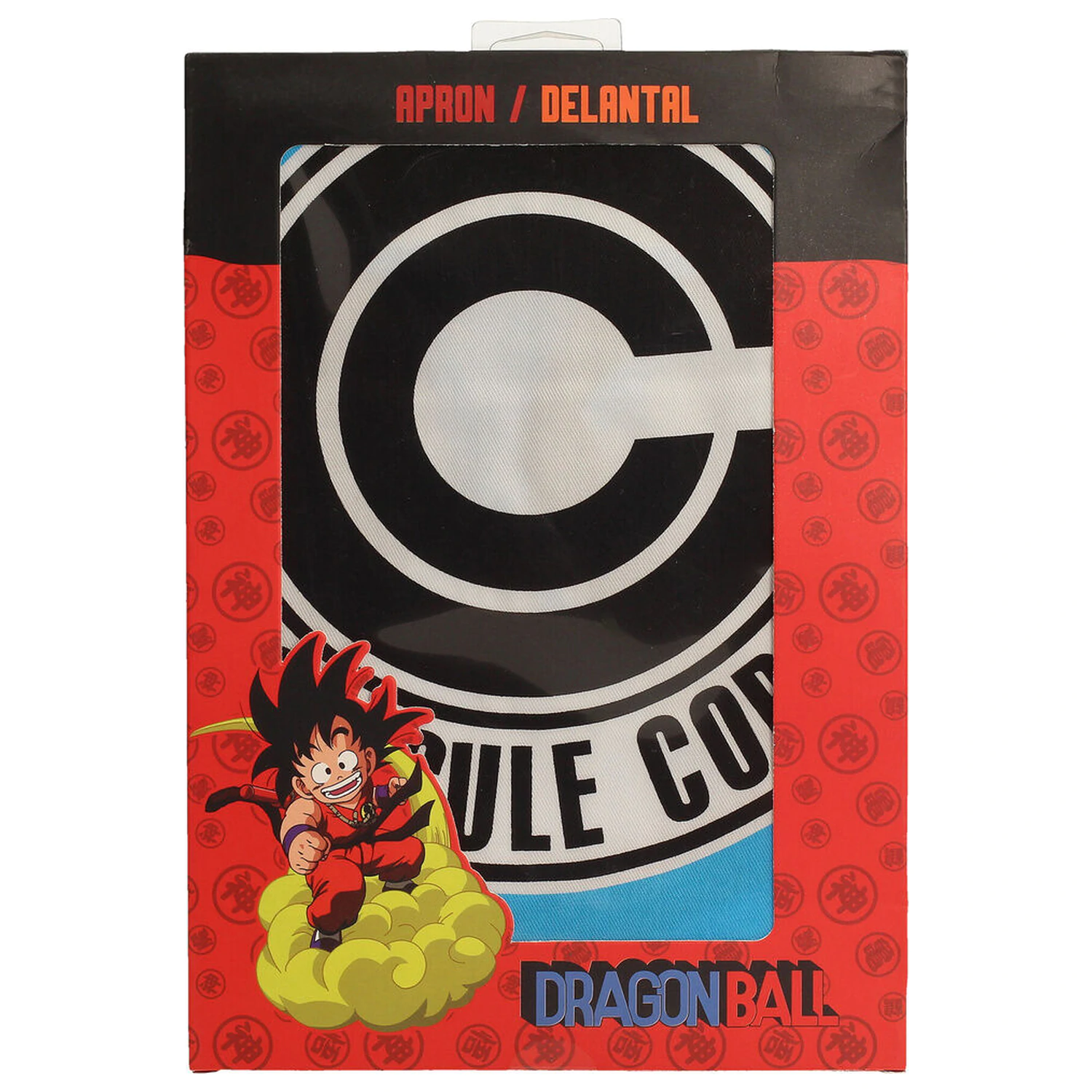 Kuchařská zástěra Dragon Ball Capsule Corp. fotografii produktu