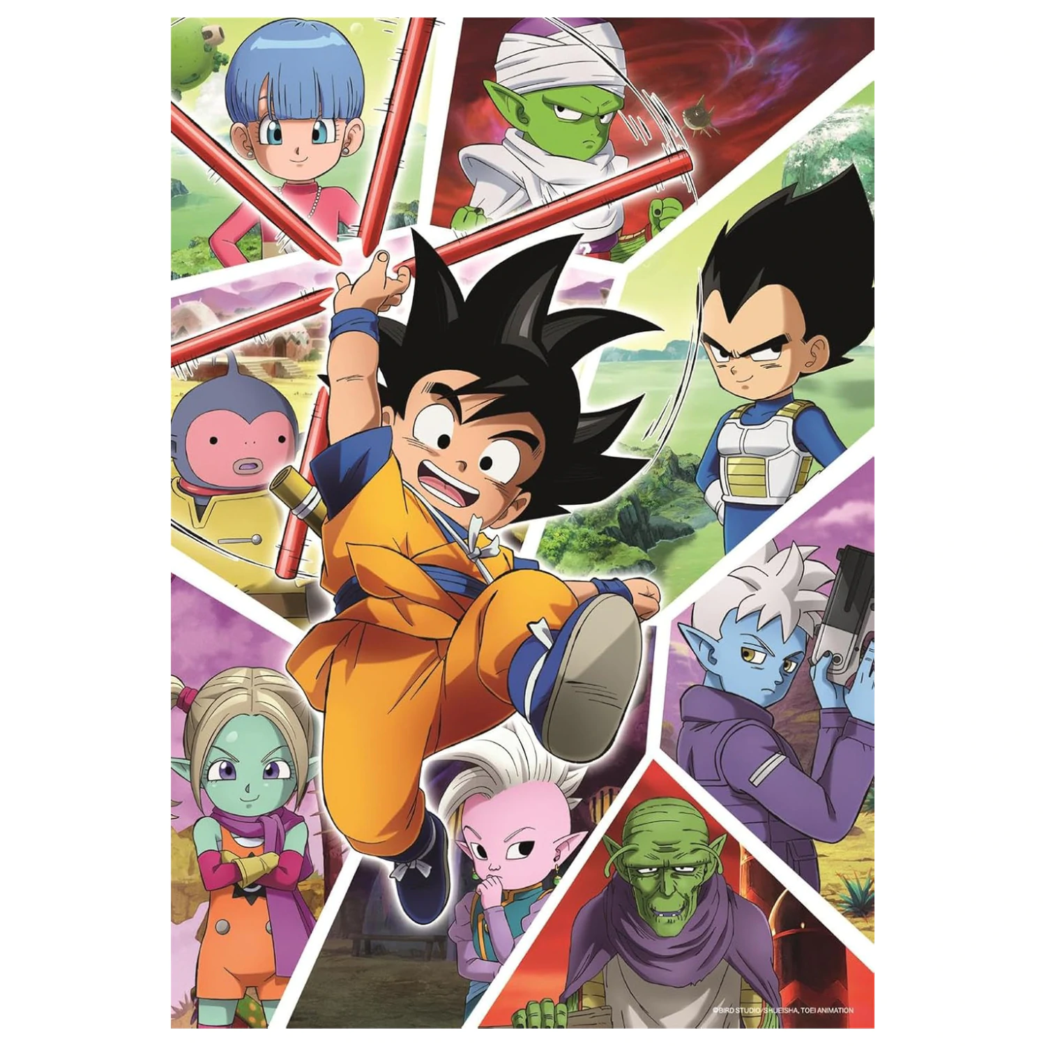 Dragon Ball Daima Hero puzzle 104 dílků fotografii produktu