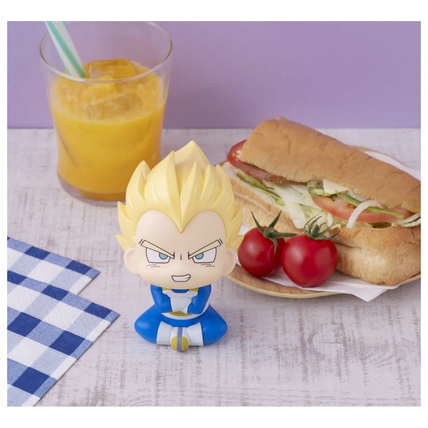 Dragon Ball DAIMA Look Up PVC Figurka Super Saiyan Vegeta (mini) 11 cm fotografii produktu