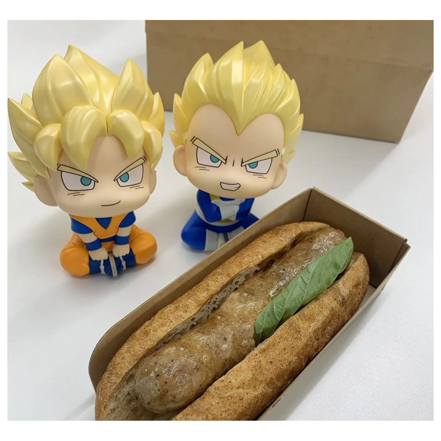 Dragon Ball DAIMA Look Up PVC Figurky 2-Pack Super Saiyan Son Goku (mini) & Super Saiyan Vegeta (mini) 11 cm (s dárkem) fotografii produktu