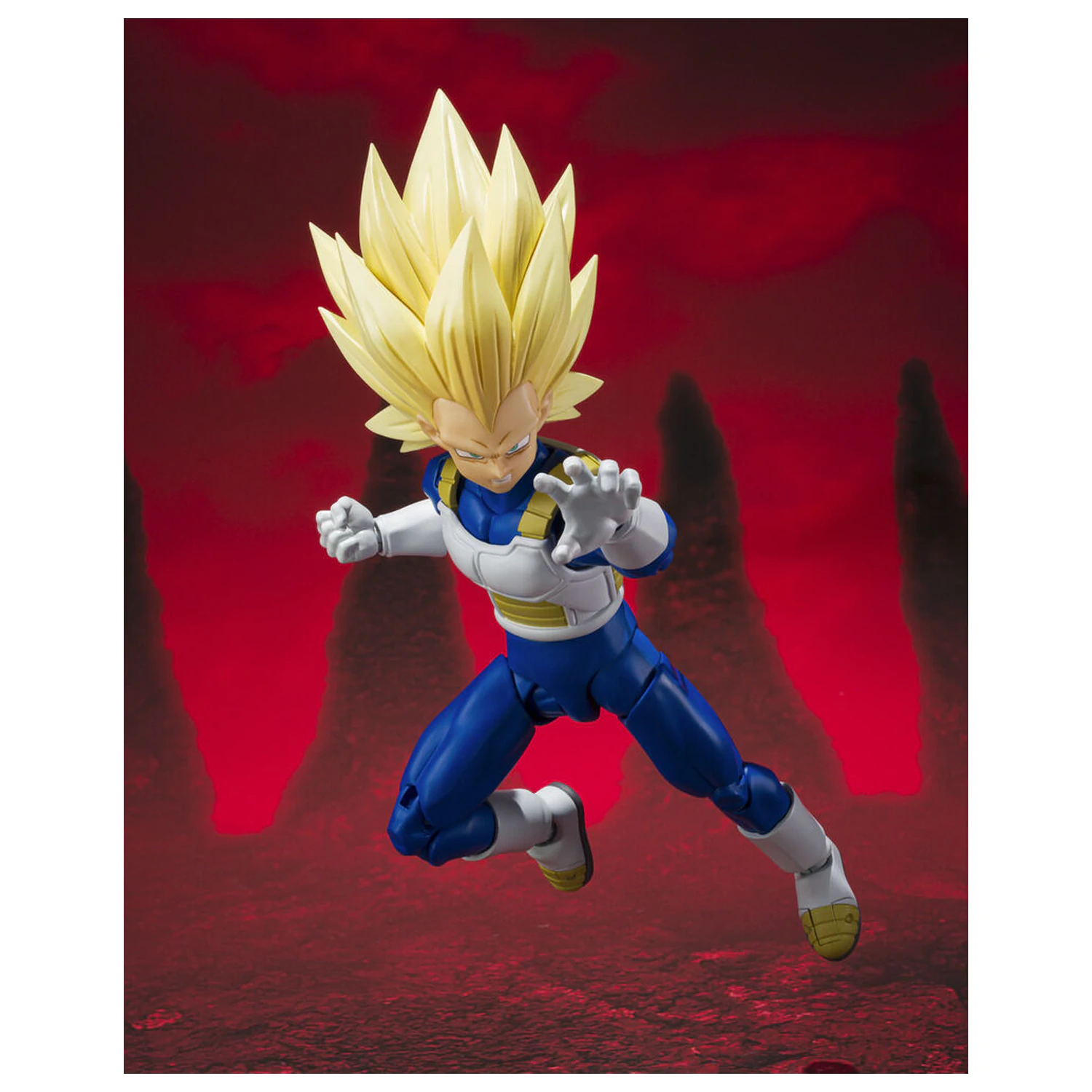 Dragon Ball Daima Super Saiyan 3 Vegeta Daima S.H. Figuarts figurka 15cm fotografii produktu