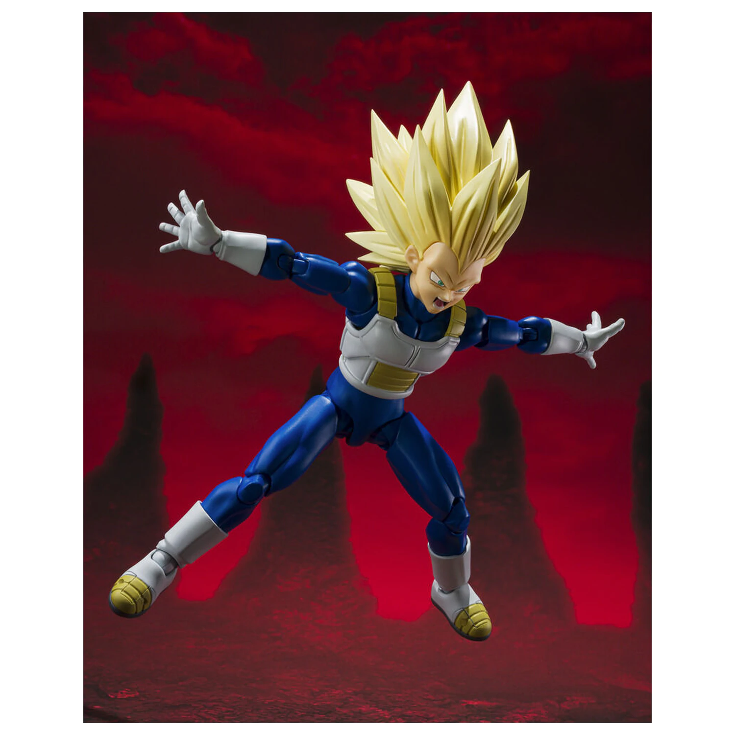 Dragon Ball Daima Super Saiyan 3 Vegeta Daima S.H. Figuarts figurka 15cm fotografii produktu