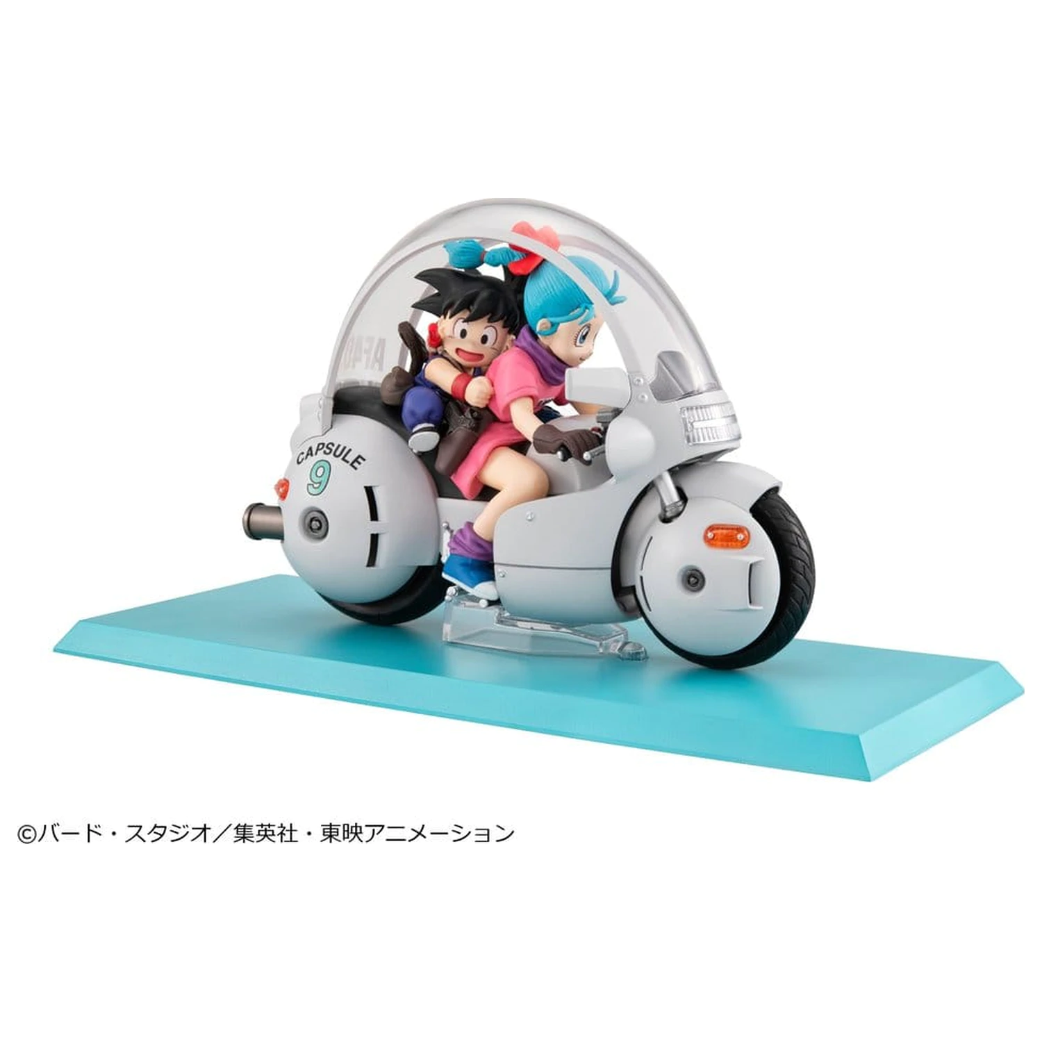Dragon Ball Desktop Real McCoy PVC Figurka Diorama 06 Son Goku & Bulma Limited Repeat Edition fotografii produktu
