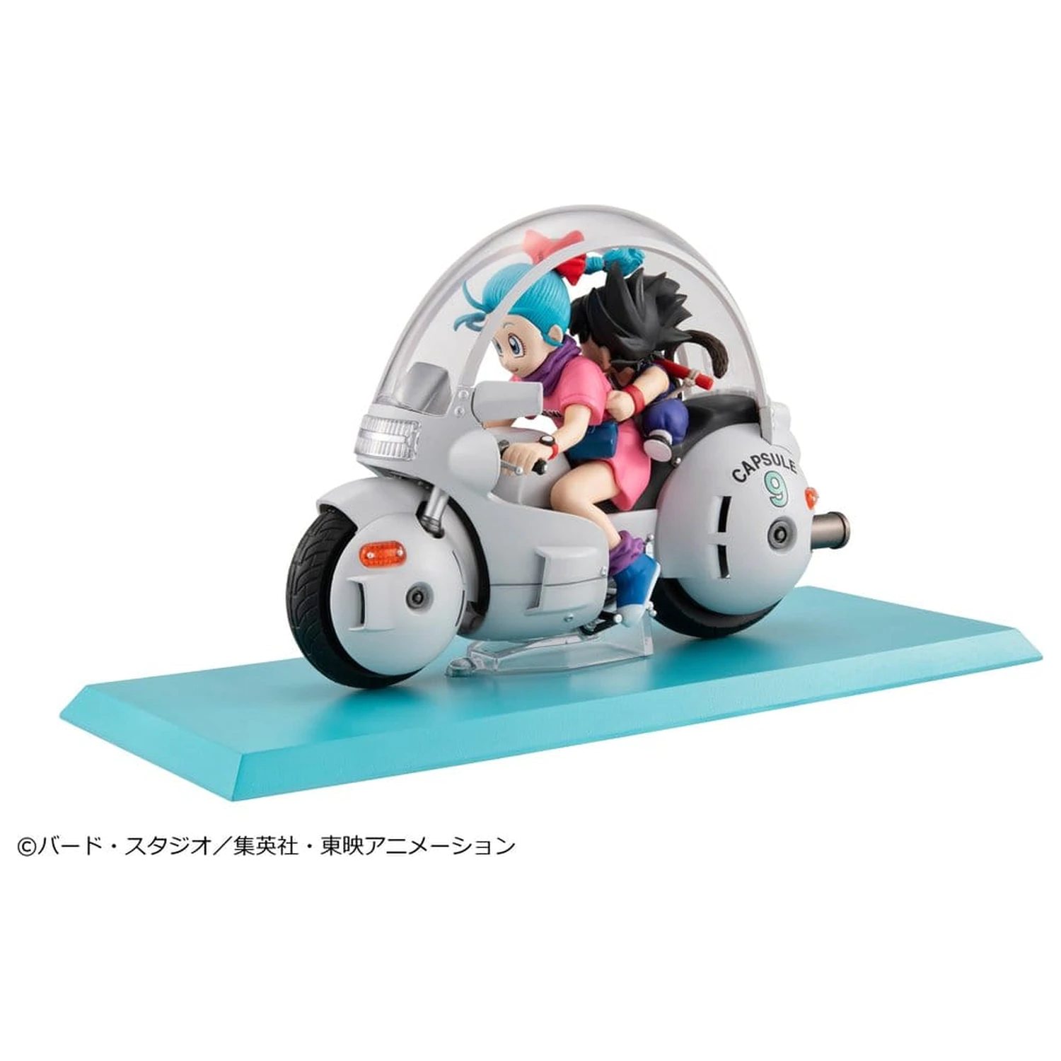 Dragon Ball Desktop Real McCoy PVC Figurka Diorama 06 Son Goku & Bulma Limited Repeat Edition fotografii produktu
