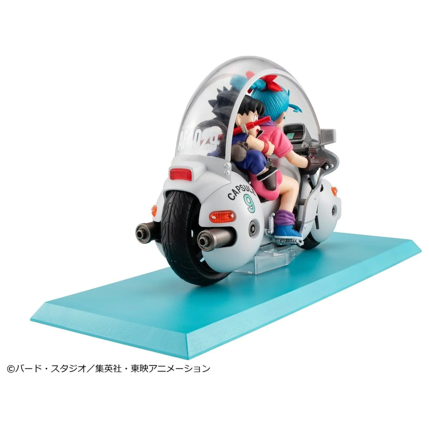 Dragon Ball Desktop Real McCoy PVC Figurka Diorama 06 Son Goku & Bulma Limited Repeat Edition fotografii produktu