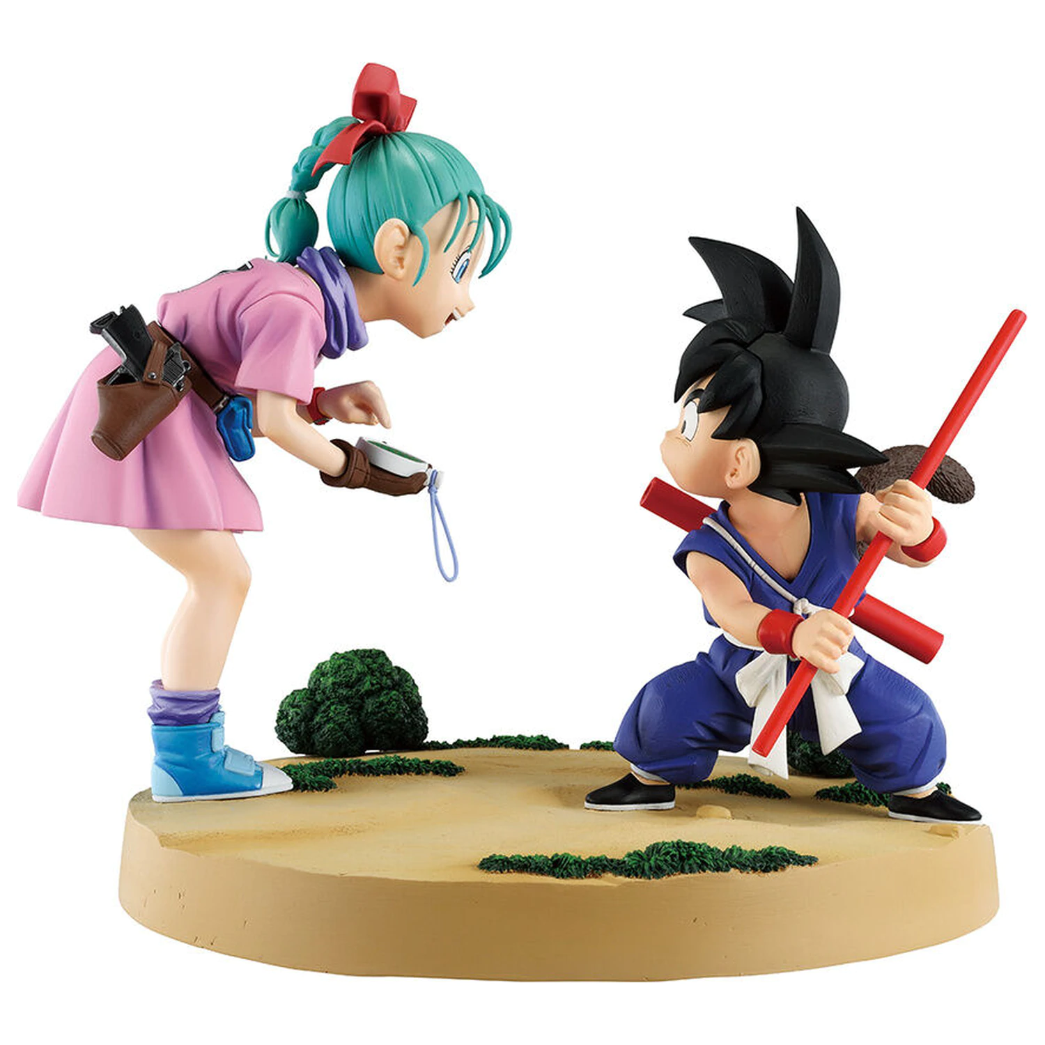 Dragon Ball Fantastic Adventure 3 Goku Bulma Ichibansho figurka 17cm fotografii produktu