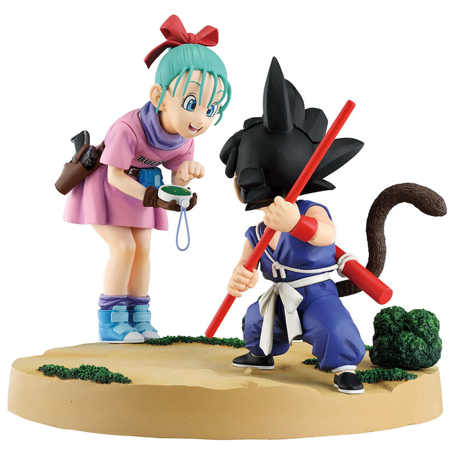 Dragon Ball Fantastic Adventure 3 Goku Bulma Ichibansho figurka 17cm fotografii produktu