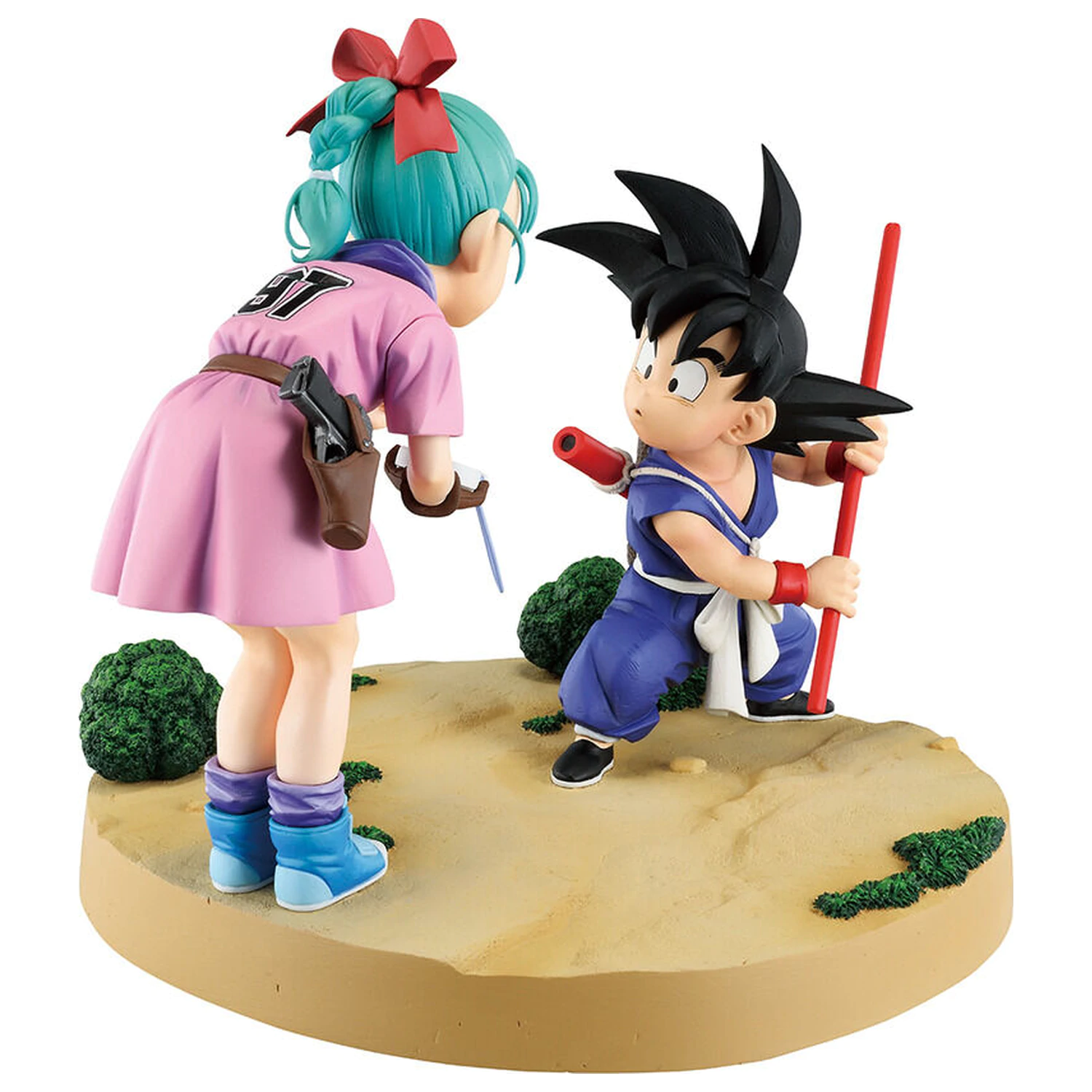 Dragon Ball Fantastic Adventure 3 Goku Bulma Ichibansho figurka 17cm fotografii produktu