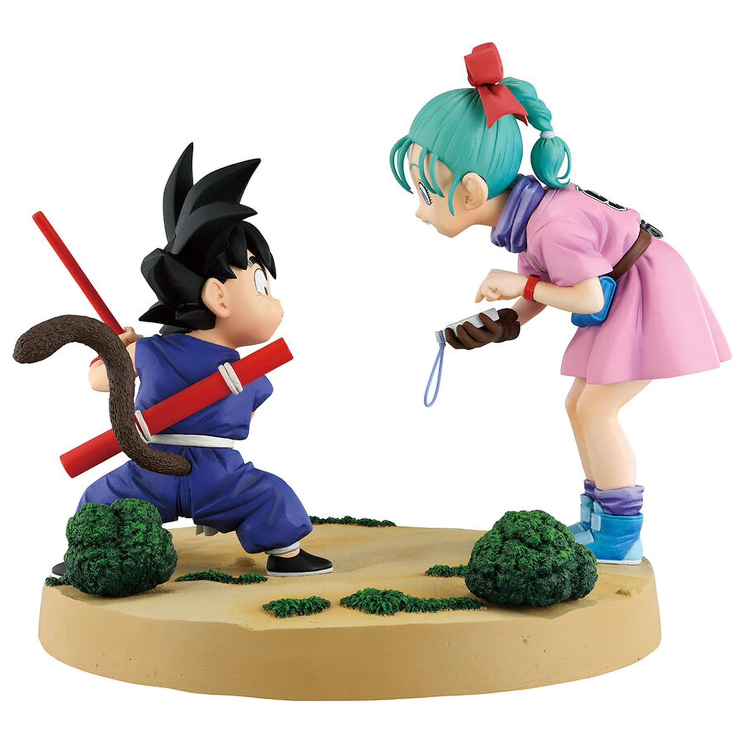Dragon Ball Fantastic Adventure 3 Goku Bulma Ichibansho figurka 17cm fotografii produktu