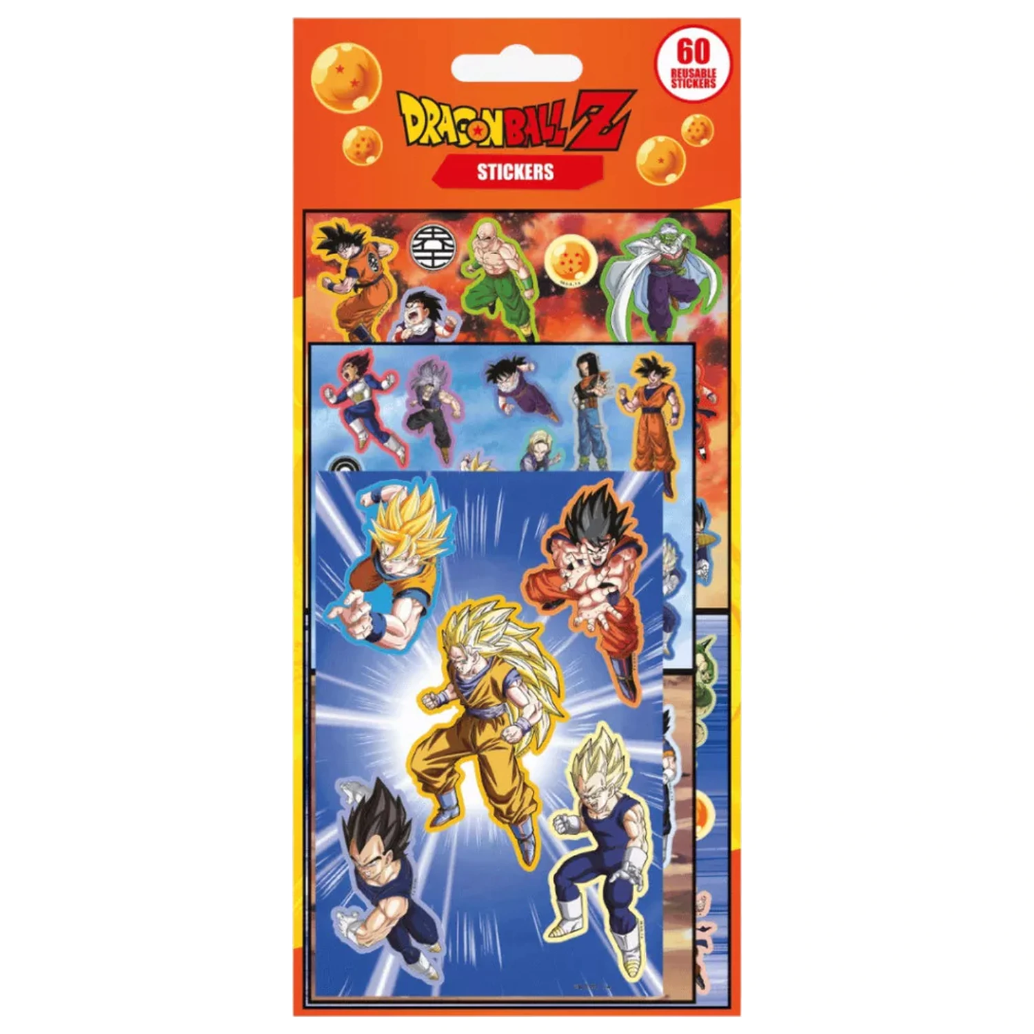 Dragon Ball Super Force sada 60 samolepek fotografii produktu