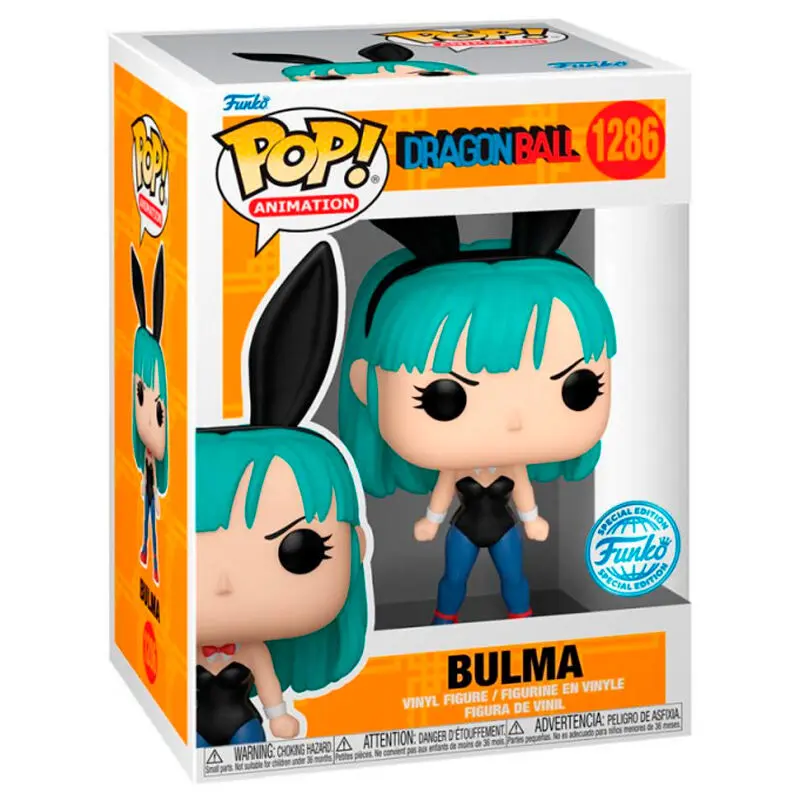 Dragon Ball POP! Animation Vinylová figurka Bulma (Bunny) 9 cm fotografii produktu