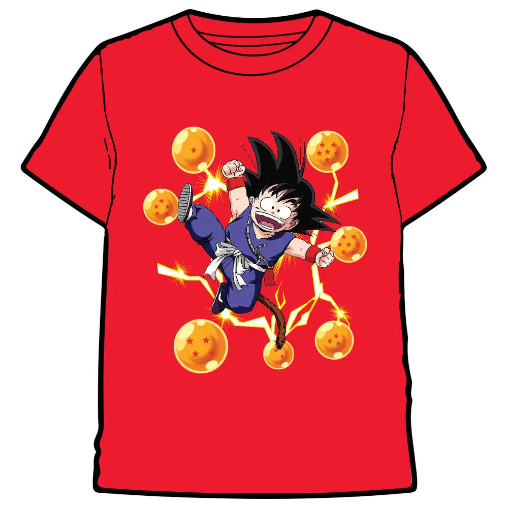 Dragon Ball Goku Balls Dospělé tričko fotografii produktu