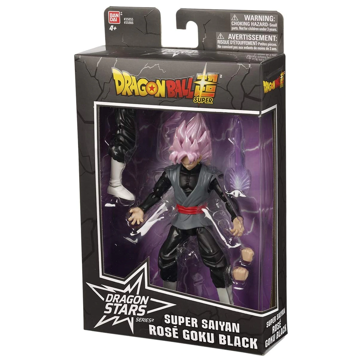 DRAGON BALL - Goku Black Rosé SS - figurka Dragon Stars 17cm série 4 fotografii produktu