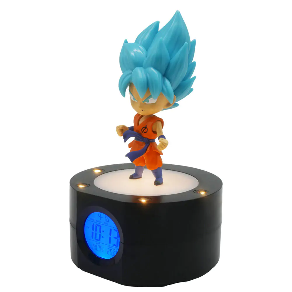 Dragon Ball Super Budík s Osvětlením Goku 18 cm fotografii produktu