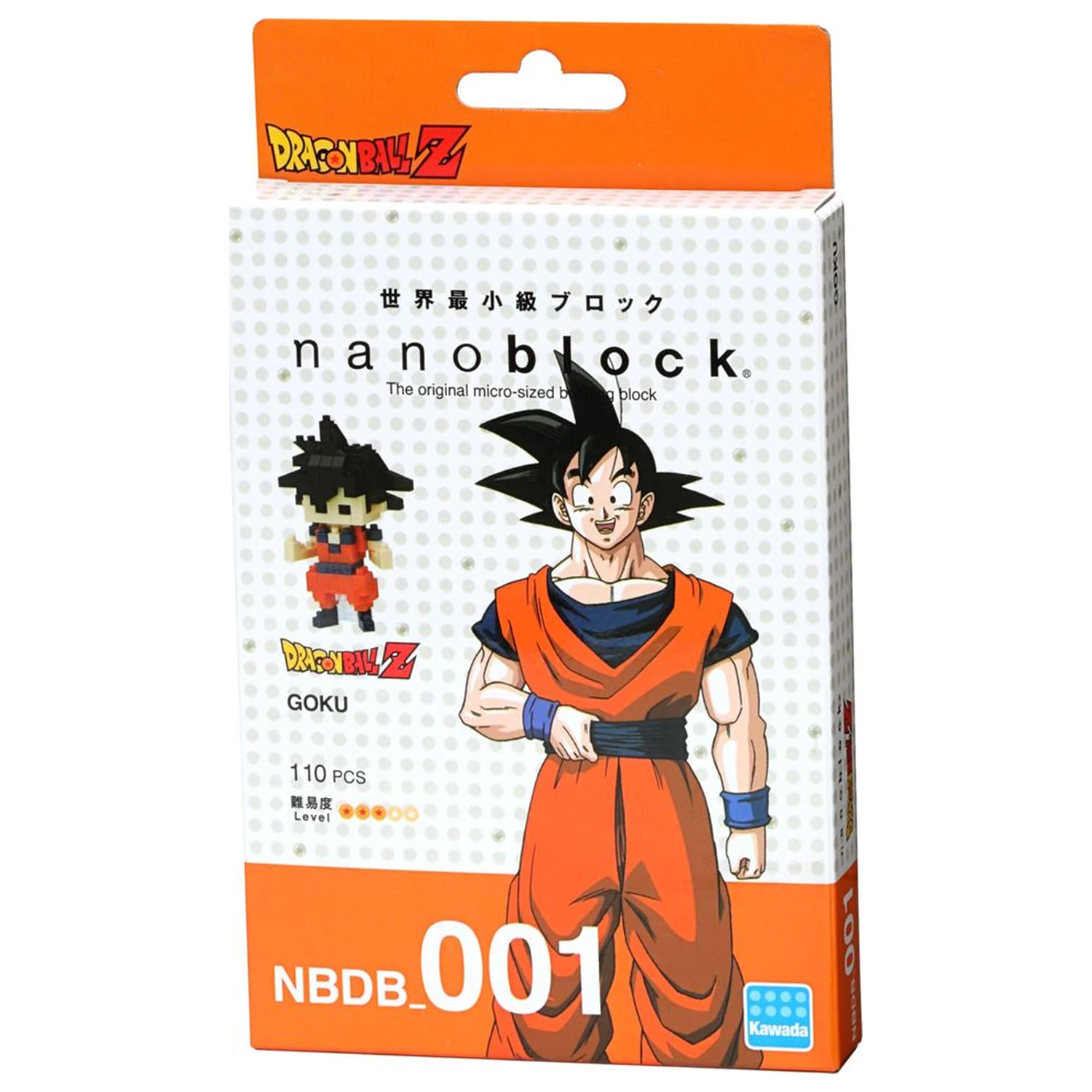 DRAGON BALL Goku figurka Nanoblock 10cm fotografii produktu