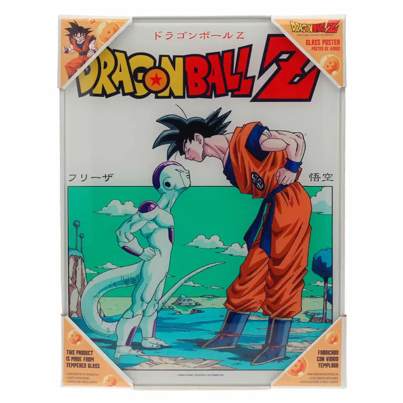 Dragon Ball Z Glass Poster Freezer 30 x 40 cm - Skleněný plakát fotografii produktu