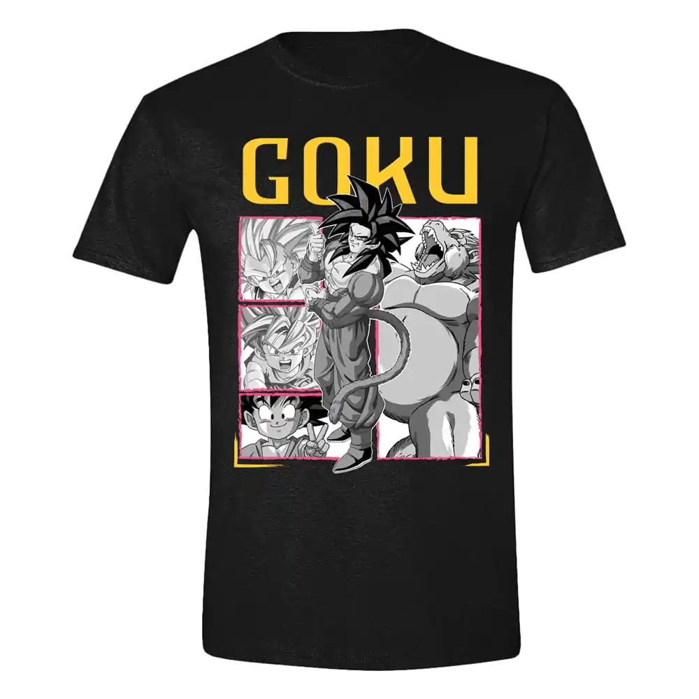 Dragon Ball GT T-Shirt Goku Panels Tričko fotografii produktu