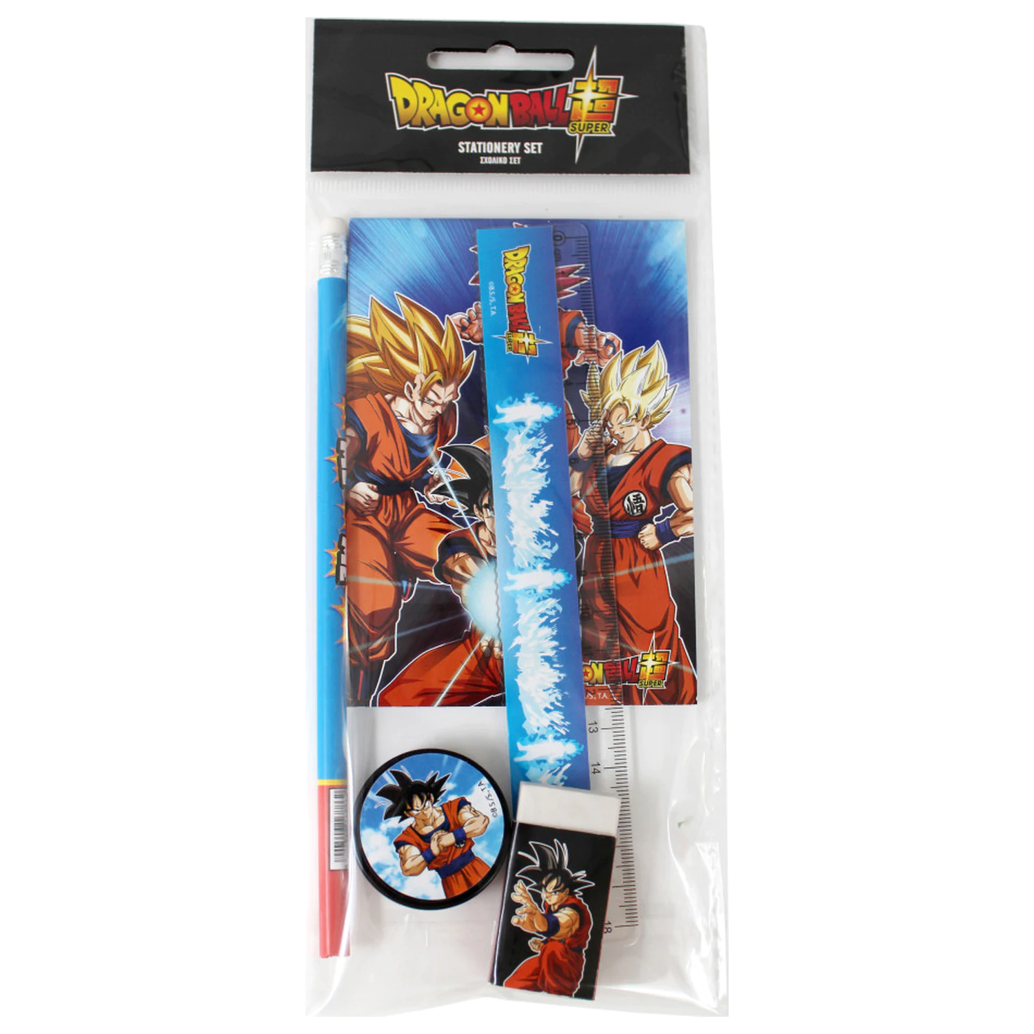 Dragon Ball Kamehame Sada psacích potřeb 5 kusů fotografii produktu