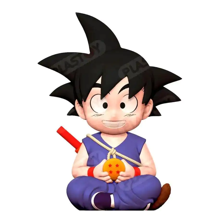 Dragon Ball Pokladnička Kid Goku modrá 17 cm fotografii produktu