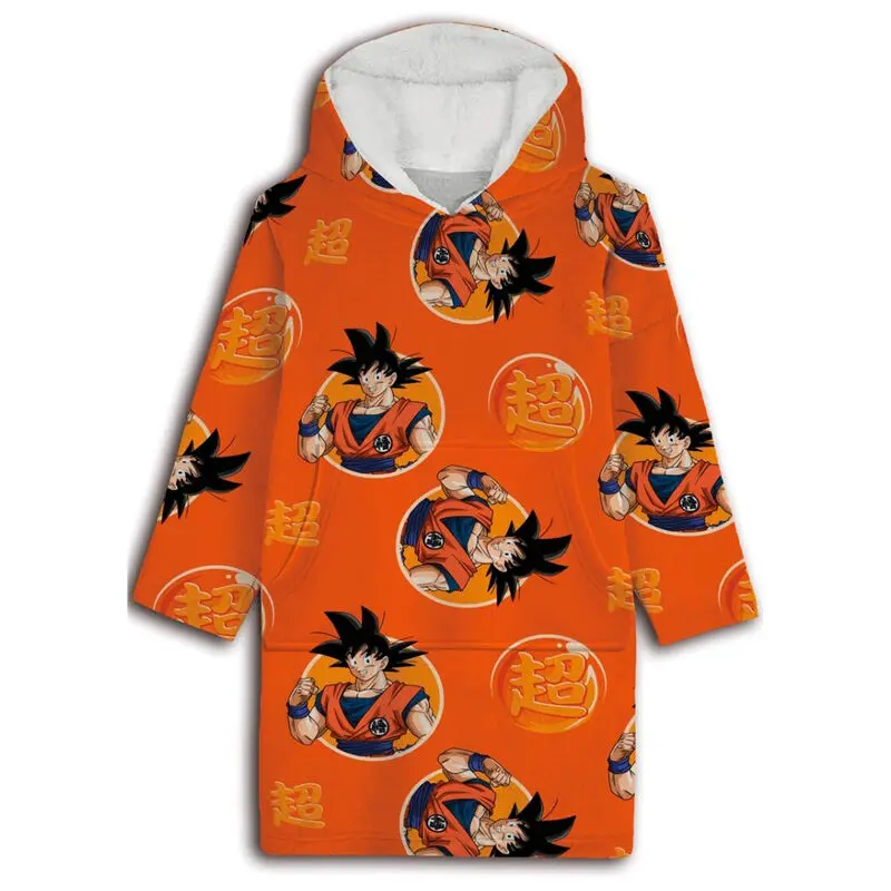 Dragon Ball oversized mikinový kabát pro dospělé korálový fotografii produktu