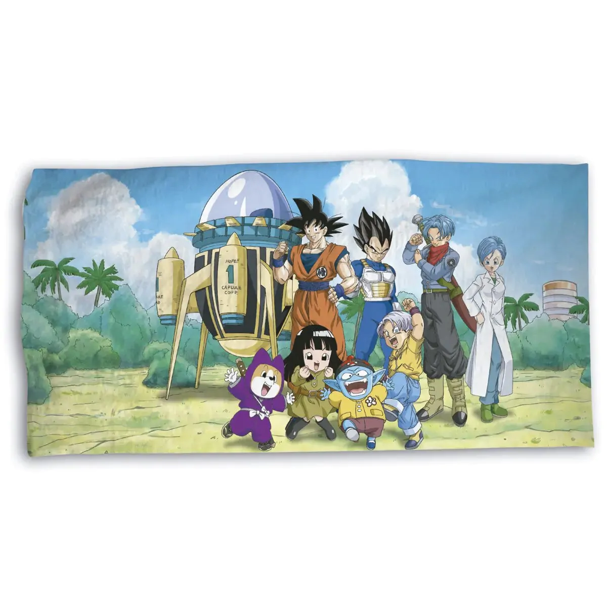 Dragon Ball bavlna plážová osuška fotografii produktu
