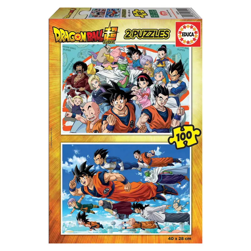 Dragon Ball Super puzzle 2x100 dílků fotografii produktu