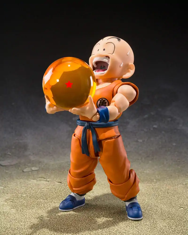 Dragon Ball S.H.Figuarts Akční figurka Krillin Son Goku´s old Friend 11 cm fotografii produktu