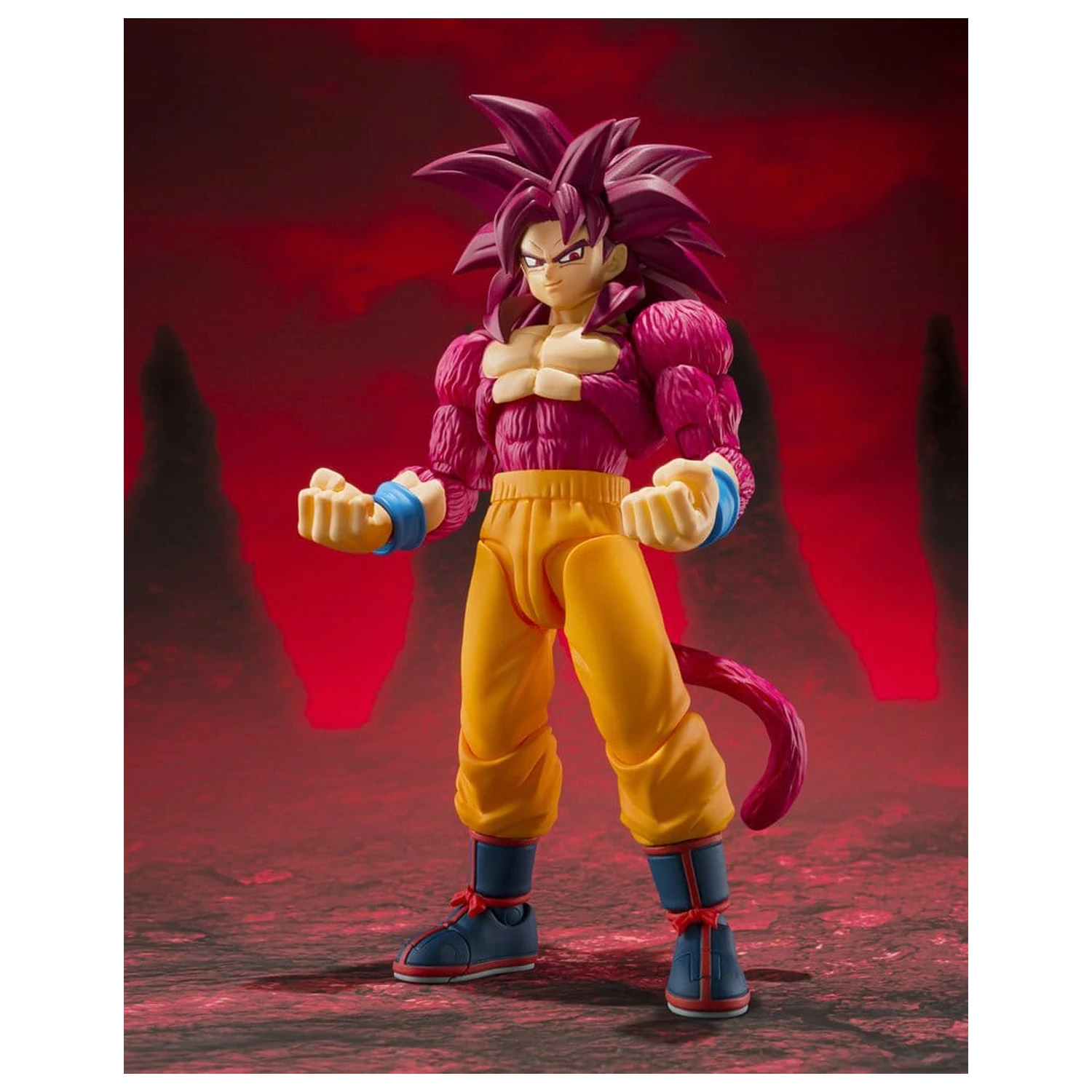 Dragon Ball S.H. Figuarts akční figurka Super Saiyan 4 Son Goku -Daima- 15 cm fotografii produktu