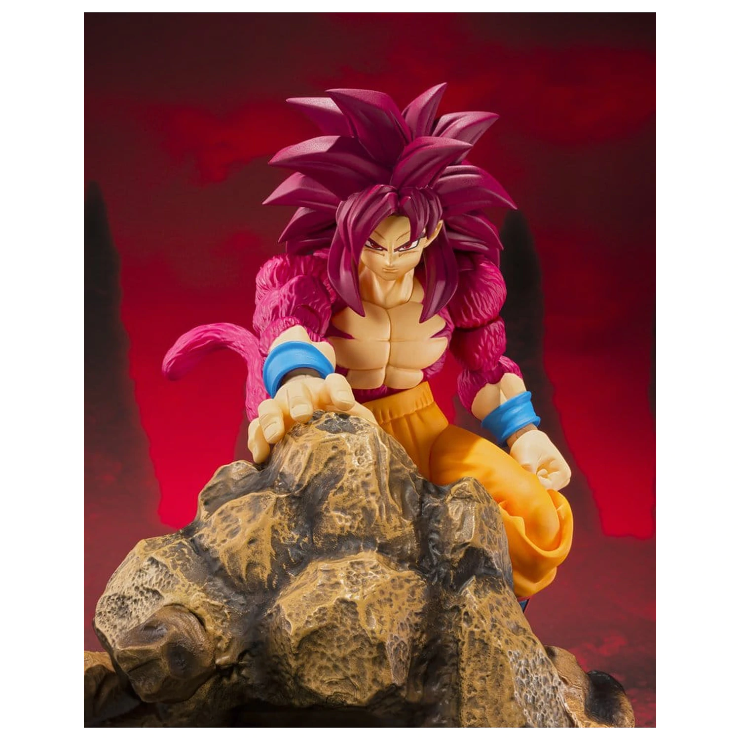 Dragon Ball S.H. Figuarts akční figurka Super Saiyan 4 Son Goku -Daima- 15 cm fotografii produktu