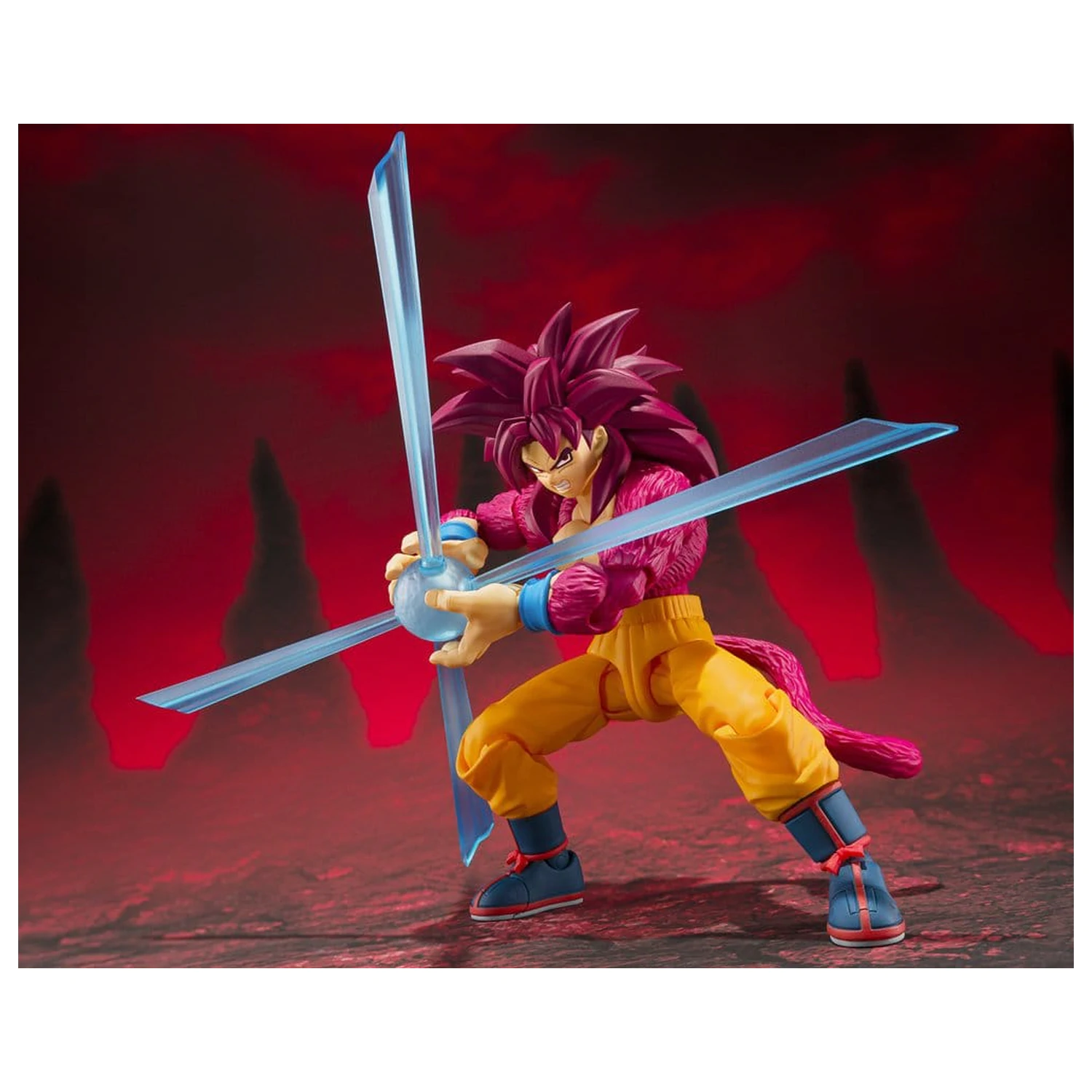 Dragon Ball S.H. Figuarts akční figurka Super Saiyan 4 Son Goku -Daima- 15 cm fotografii produktu
