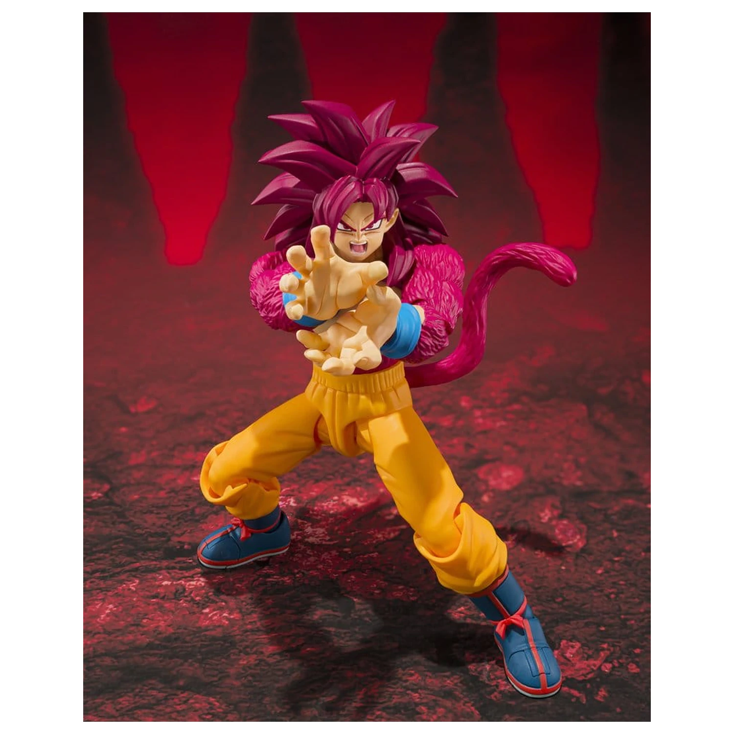 Dragon Ball S.H. Figuarts akční figurka Super Saiyan 4 Son Goku -Daima- 15 cm fotografii produktu