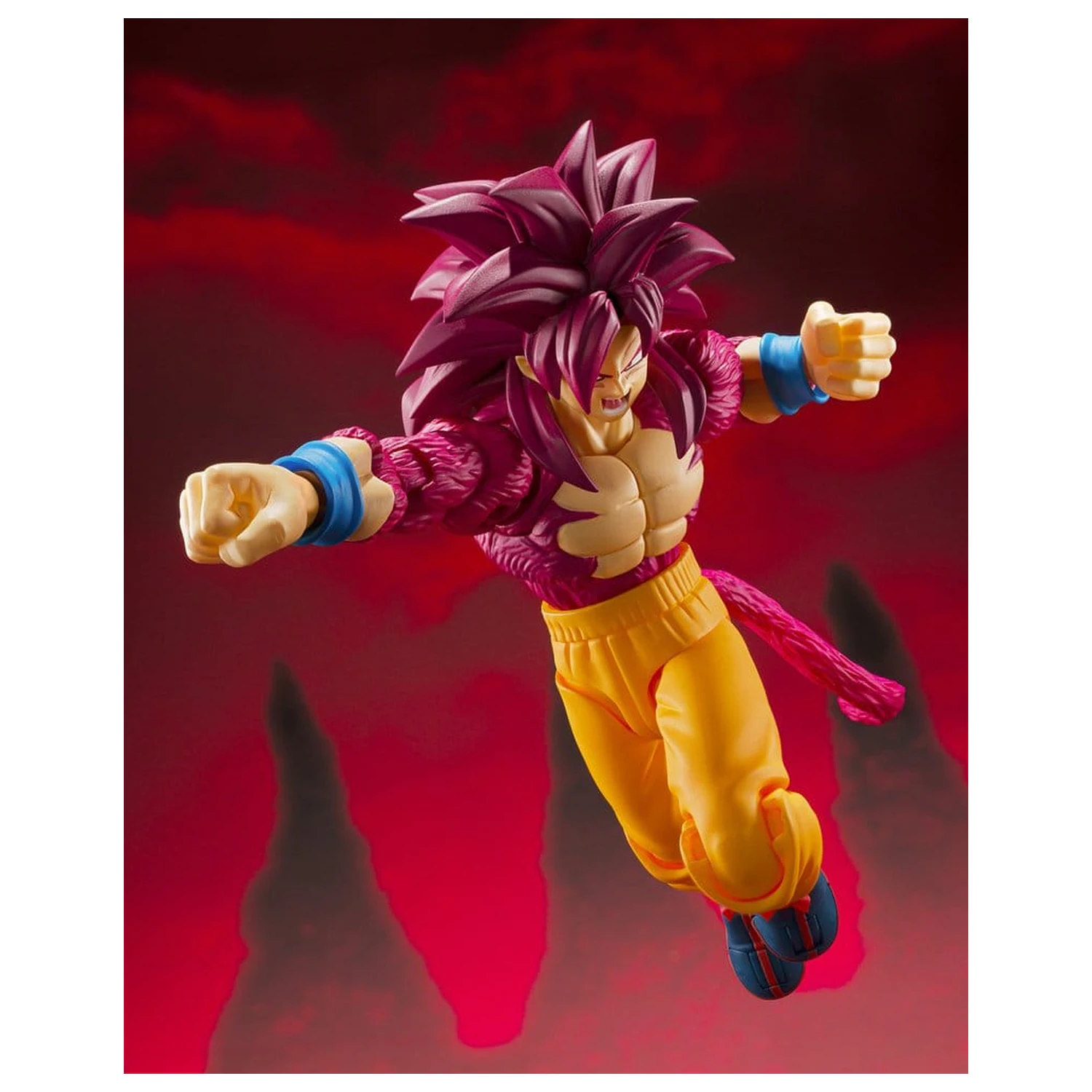 Dragon Ball S.H. Figuarts akční figurka Super Saiyan 4 Son Goku -Daima- 15 cm fotografii produktu
