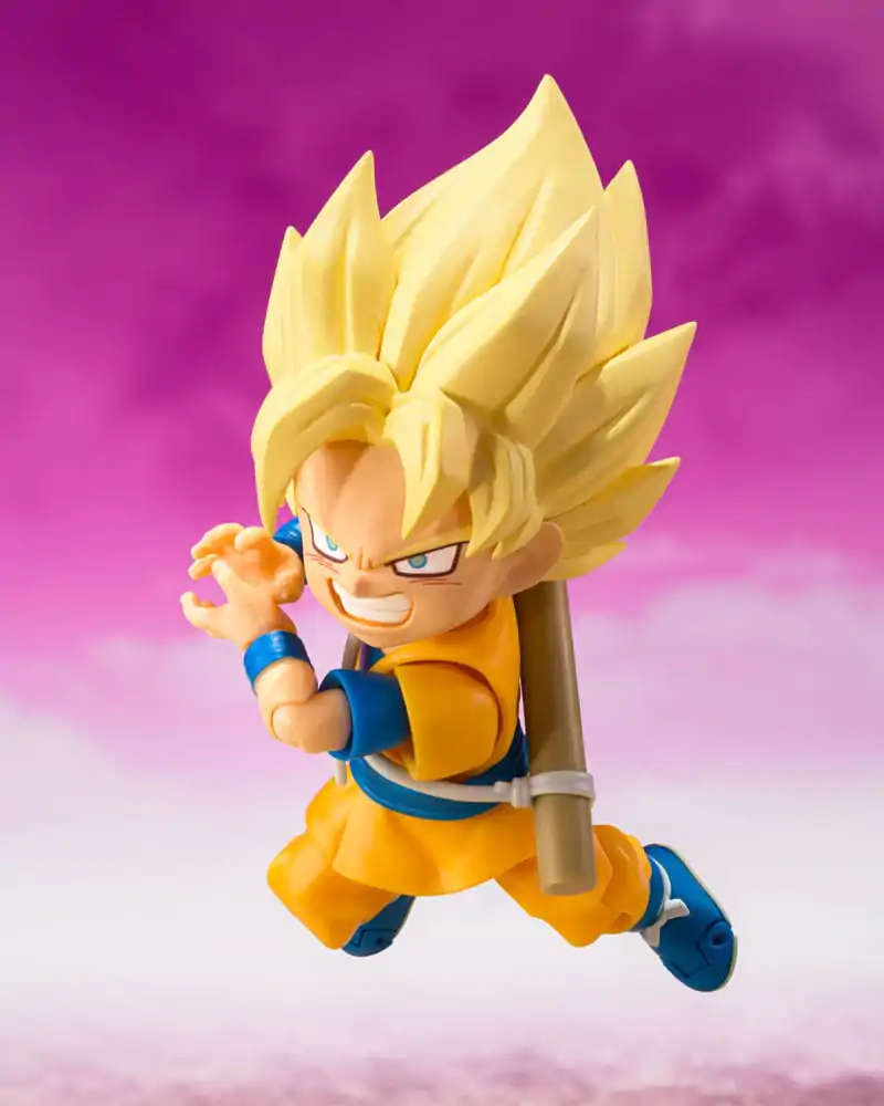 Dragon Ball S.H.Figuarts akční figurka Super Saiyan Son Goku (mini) Daima 8 cm fotografii produktu