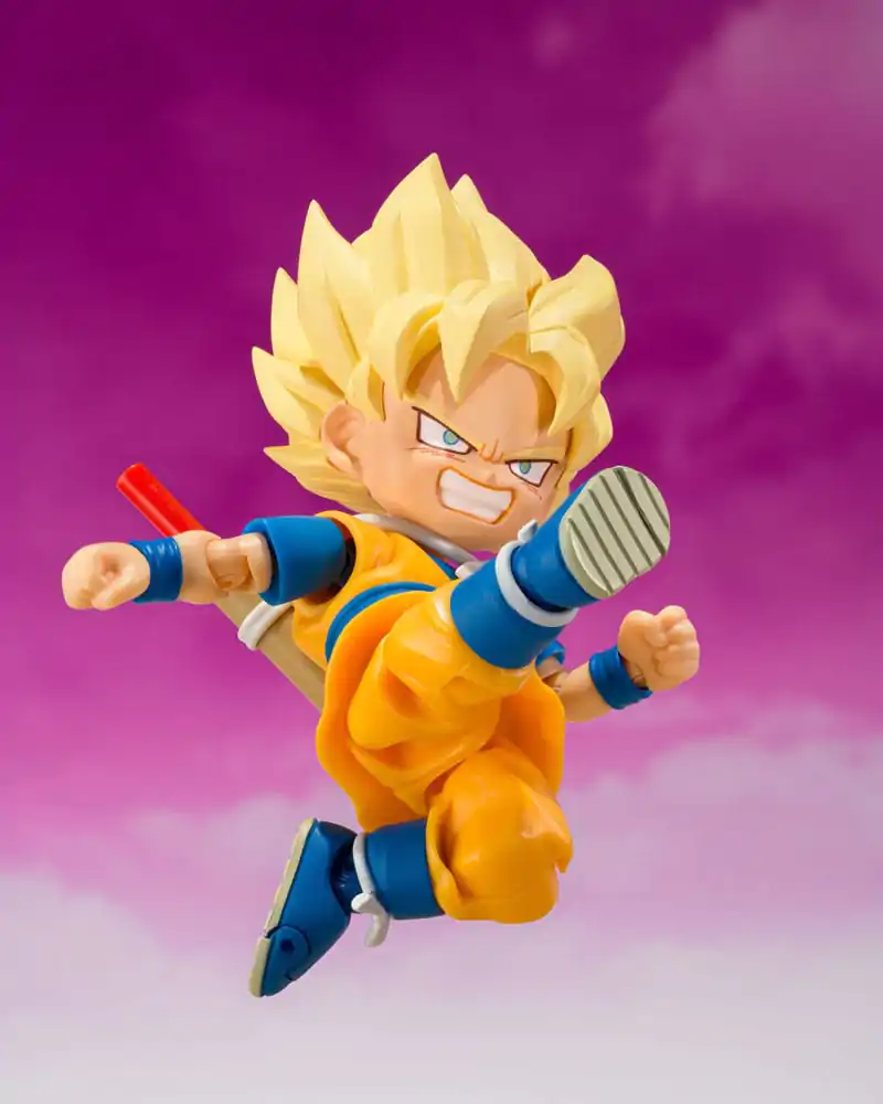 Dragon Ball S.H.Figuarts akční figurka Super Saiyan Son Goku (mini) Daima 8 cm fotografii produktu