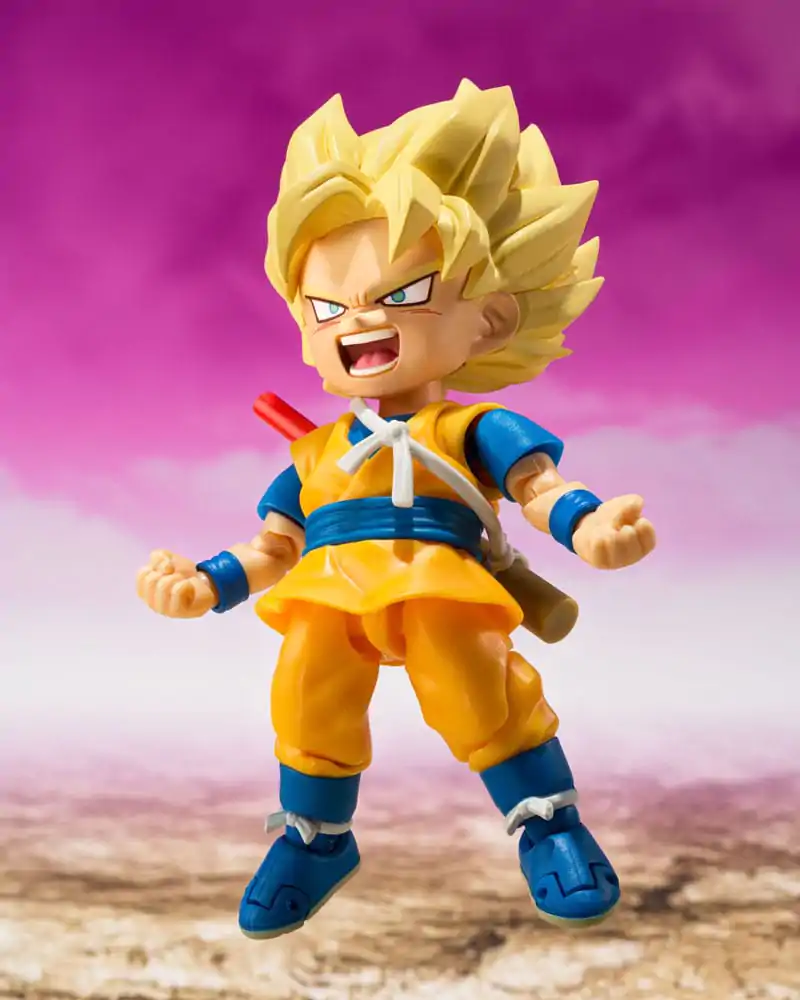 Dragon Ball S.H.Figuarts akční figurka Super Saiyan Son Goku (mini) Daima 8 cm fotografii produktu