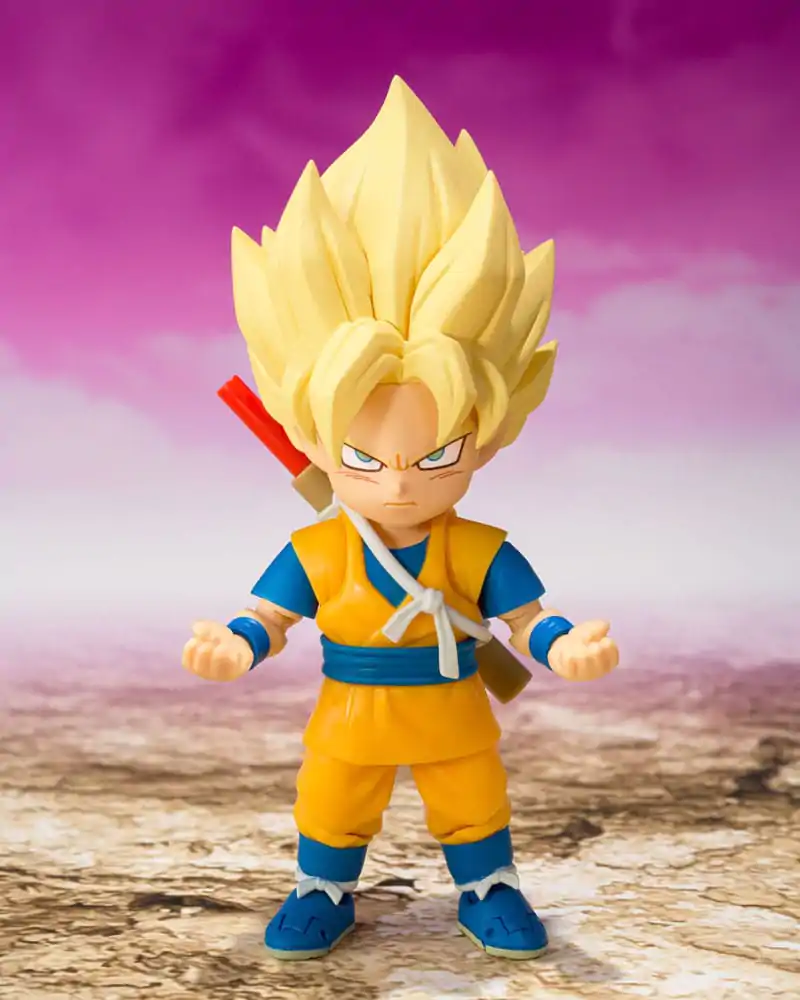 Dragon Ball S.H.Figuarts akční figurka Super Saiyan Son Goku (mini) Daima 8 cm fotografii produktu