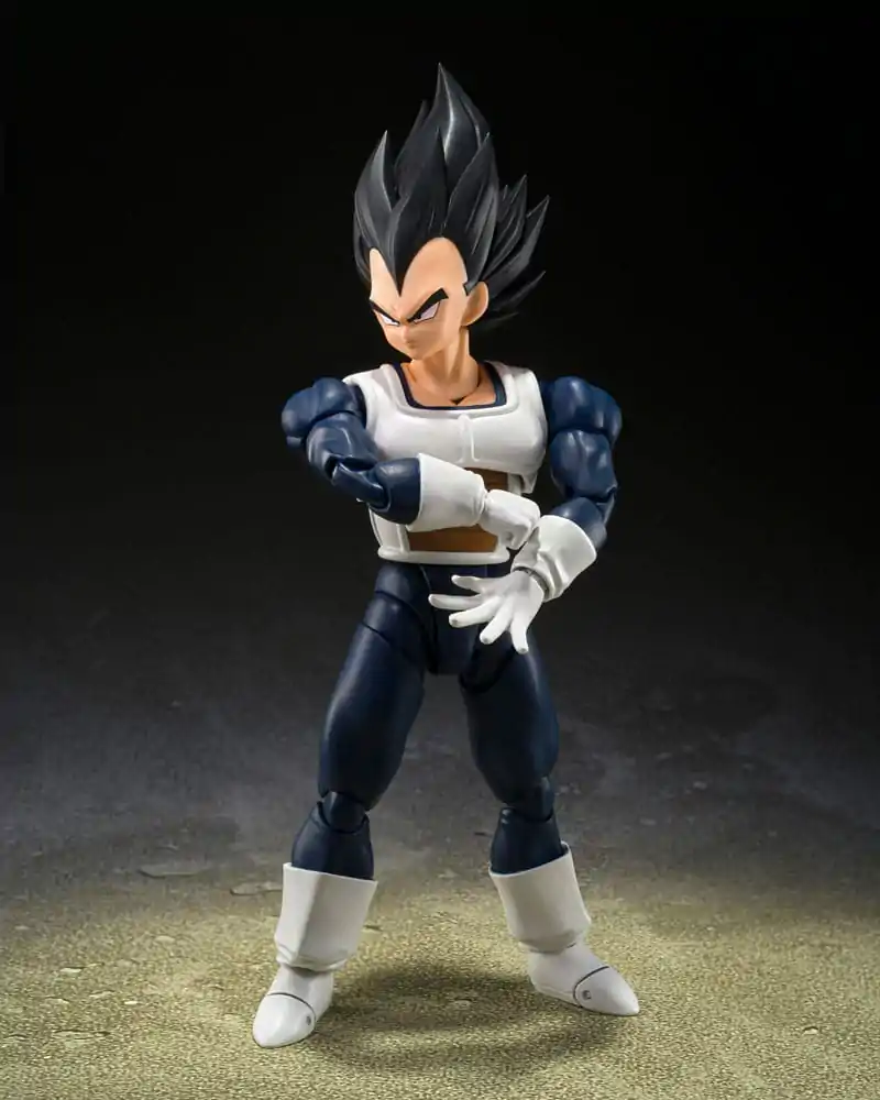 Dragon Ball S.H. Figuarts Akční figurka Vegeta Old Battle Clothes 14 cm fotografii produktu