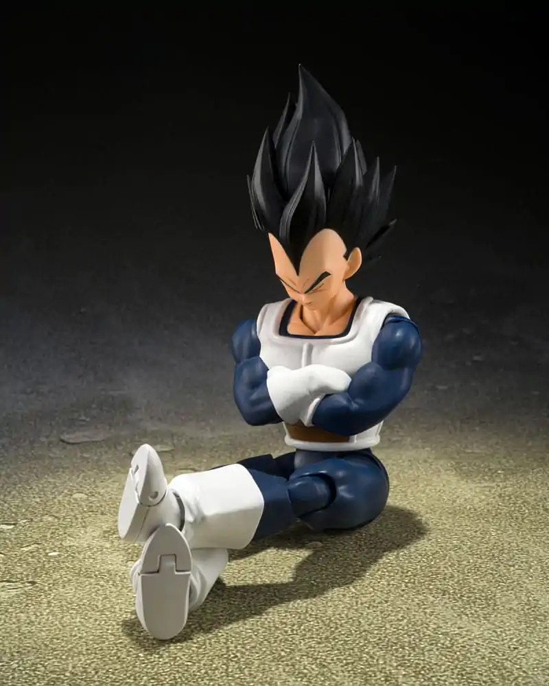 Dragon Ball S.H. Figuarts Akční figurka Vegeta Old Battle Clothes 14 cm fotografii produktu