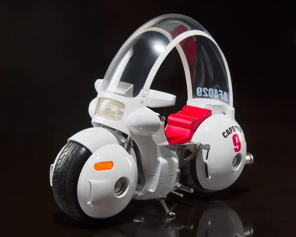 Dragon Ball S.H. Figuarts Vehicle s figurkou Bulma's Motorcycle Hoipoi Capsule No. 9 17 cm fotografii produktu