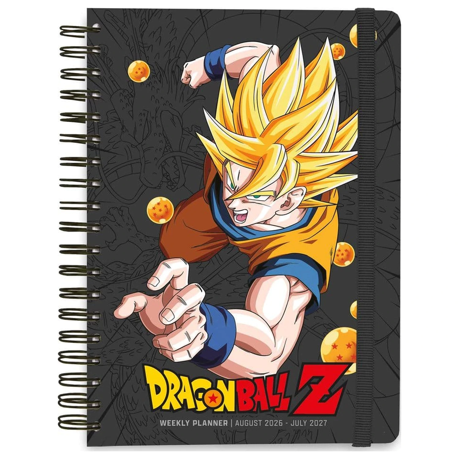Dragon Ball Školní diář týdenní plánovač 2026/2027 A5 fotografii produktu