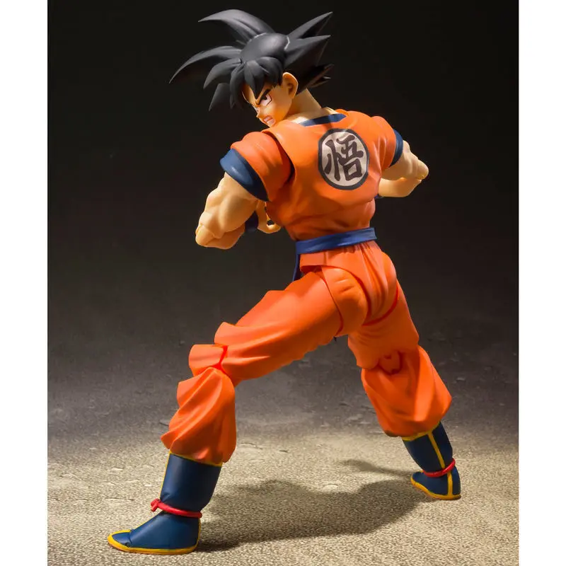 Dragonball Z S.H. Figuarts Akční figurka Son Goku (A Saiyan Raised On Earth) 14 cm fotografii produktu