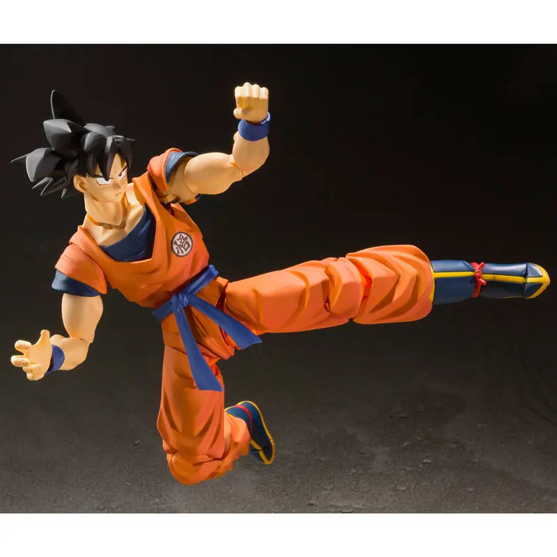 Dragonball Z S.H. Figuarts Akční figurka Son Goku (A Saiyan Raised On Earth) 14 cm fotografii produktu