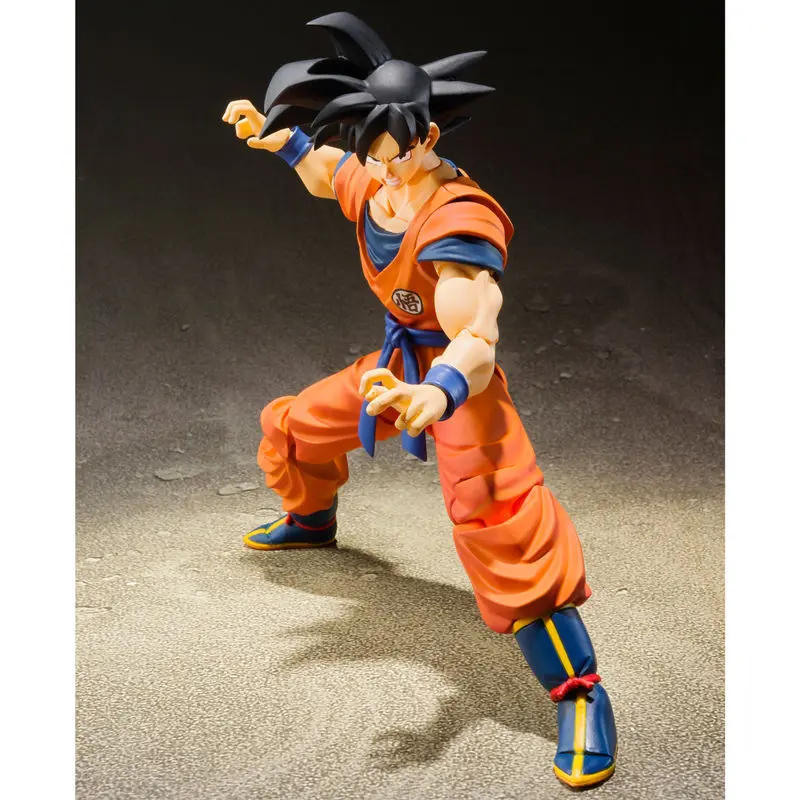Dragonball Z S.H. Figuarts Akční figurka Son Goku (A Saiyan Raised On Earth) 14 cm fotografii produktu