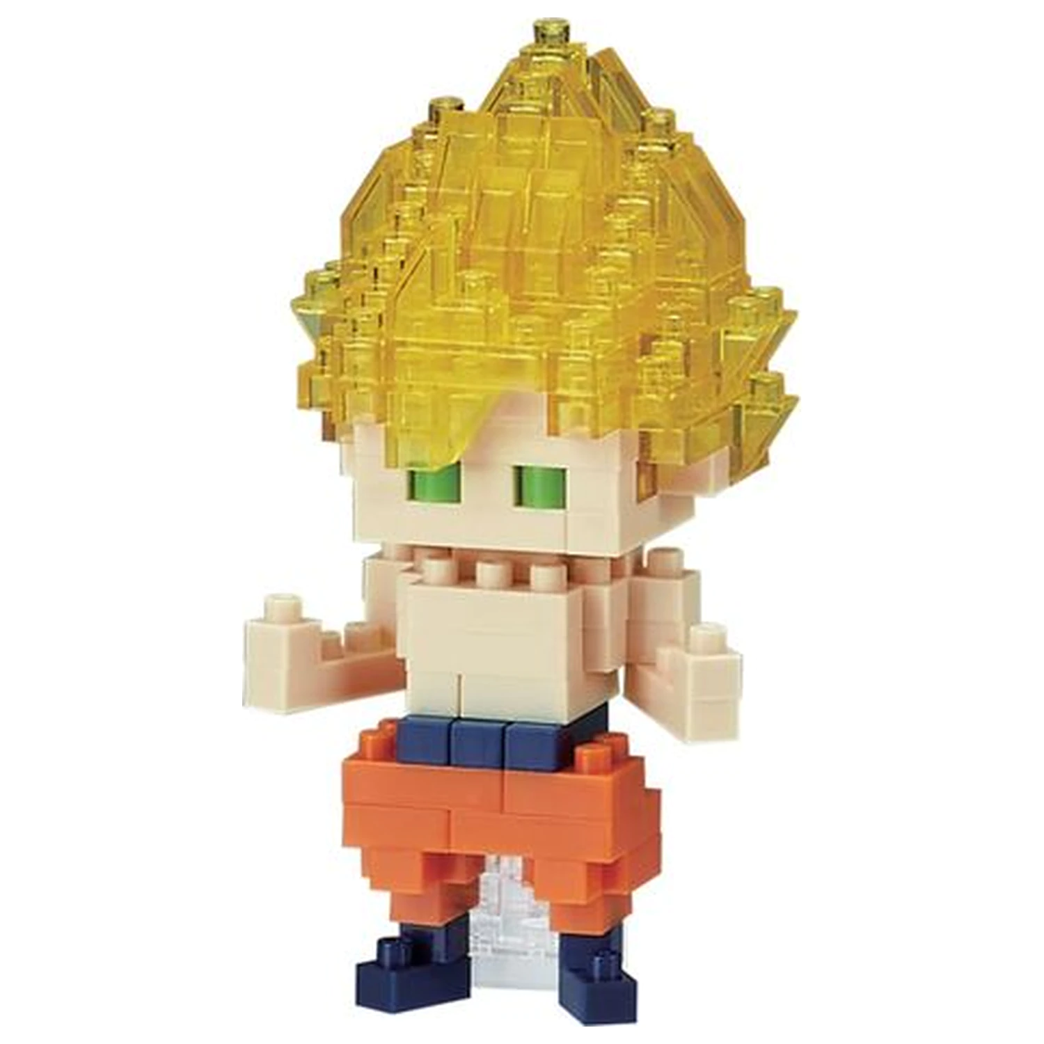 Dragon Ball Son Goku Super Saiyan figurka Nanoblock 10cm fotografii produktu