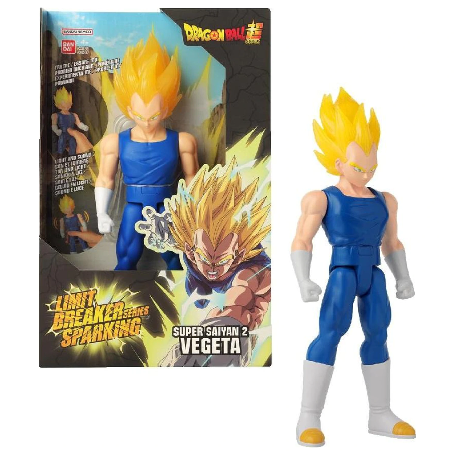 Dragon Ball SS2 Vegeta Limit Breaker Sparking figurka 30 cm fotografii produktu